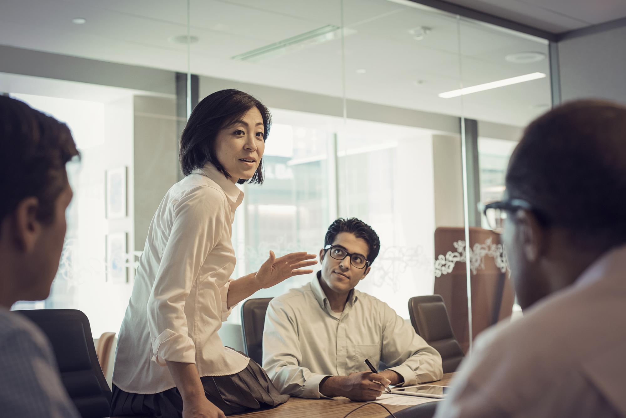 Modern workspace showcasing innovative approaches to business challenges