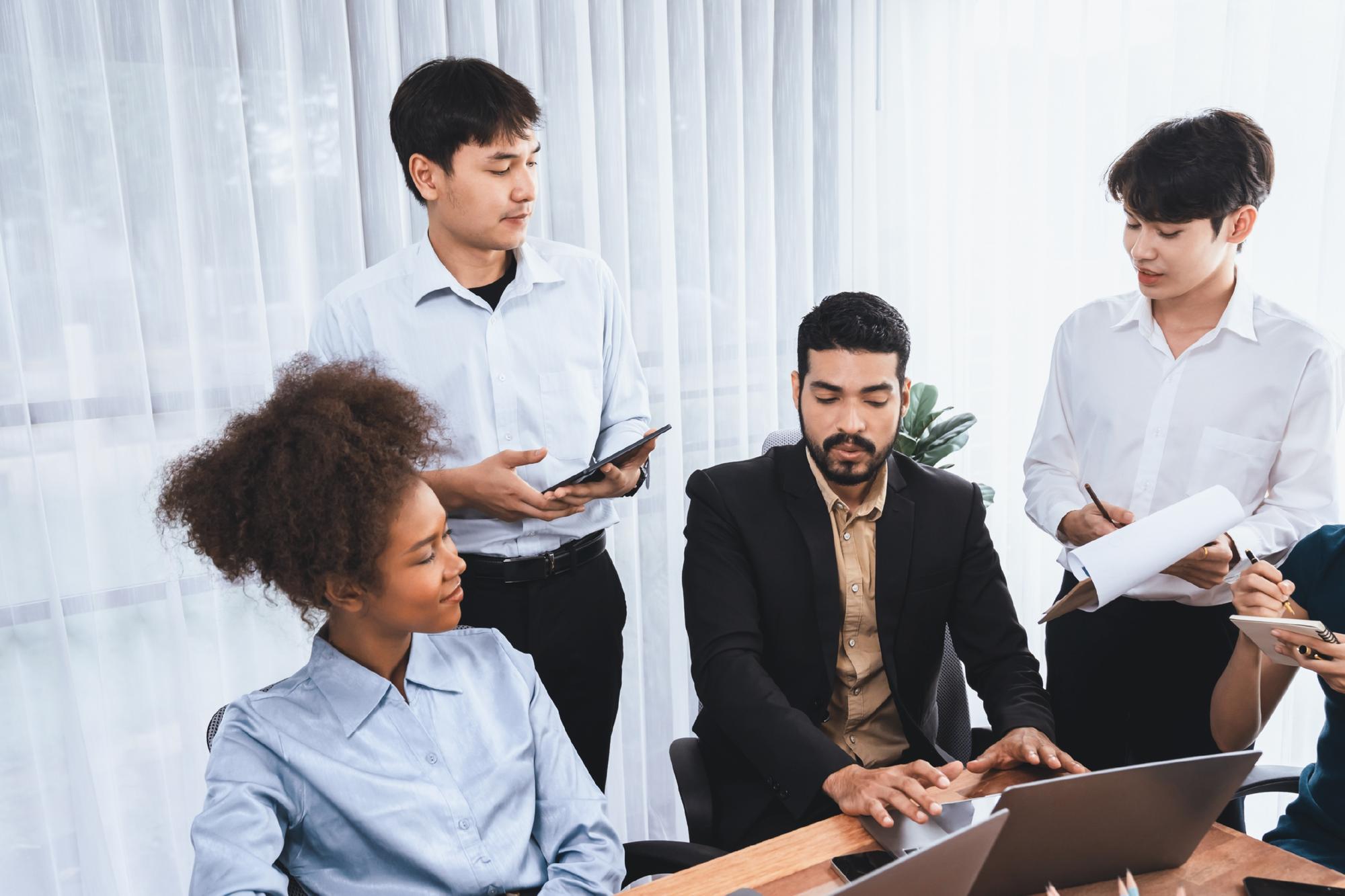 Behind the scenes look at production process and professional service delivery